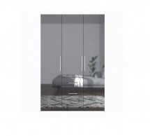 Шкаф 3дв 3шх Миромарк Магнум 3 дверный антрацит 147 см