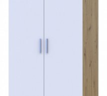 Шафа для одягу Дорос Кен Артизан /білий Двохдверна 90 см