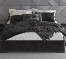 Ліжко м'яке Woodsoft Napoli / Наполі