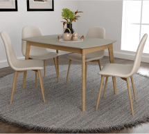 Стол Exen / Эксен Интарсио Кремовый Не раскладной 120 см