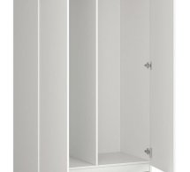 Шкаф SZF2D1S BRW Poland Erla 2 дверный белый