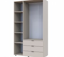 Шафа для одягу Дорос Гелар кашемір 3-х дверна 116,2 см