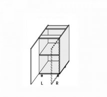 Секция нижняя правая 30Н/820 1дв Миллениум WG