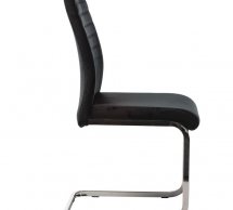 Стілець S-120 чорний велюр