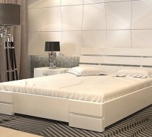 Ліжко дерев'яне ArborDrev Далі Сосна / Бук Білий