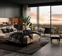 Модульна спальня Kvadro/Квадро Міромарк Дуб Барокко