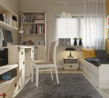 Стіл письмовий JBIU 2D2S/140 Монтана Каньйон 