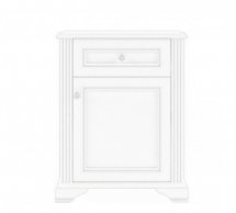 Тумба 1D1S Вайт