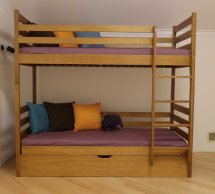 Двухьярусная кровать с подьемным механизмом Шрек