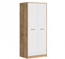Шкаф SZF2D BRW Poland Matos 2 дверный белый