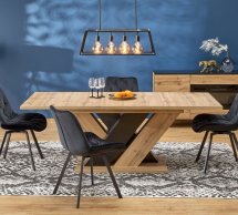 Стол Brandon дуб вотан/черный