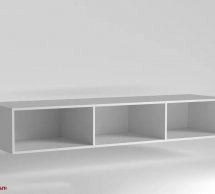 Антресоль Matroluxe Noir / Нуар 3 дверная