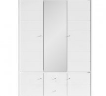 Шкаф SZF5D2S ВМК Украина Кристина 3 дверный белый 154 см