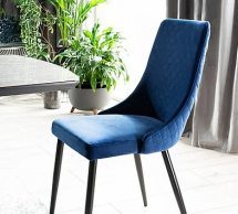 Стілець Piano B Velvet синій