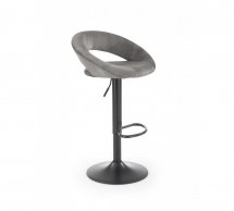 Барний стілець H-102 Halmar сірий 62-84 см