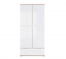 Шкаф SZF2D1S ВМК Украина Злата 2 дверный белый 91 см