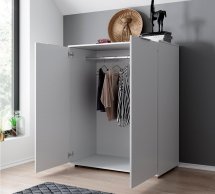 Комод Люция 2дв Белый глянец Миромарк