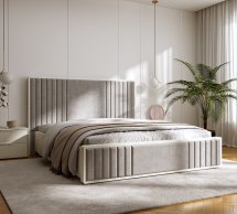 Кровать деревянная DrevKO Аделина 3 Эмаль