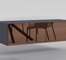 Антресоль Matroluxe Noir / Нуар 2 дверна