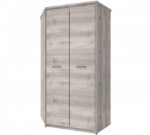 Шафа кутова 2D Mebelbos Jazz 2 дверна каштан найробі 102 см