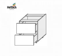 Секція нижня 90Н2ШХ/820 Pro Hettich Міленіум WG