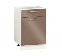 Тумба нижняя Н50.82.1Я1Д Крашеный высокий глянец с печатью