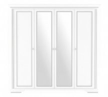 Шкаф 4D(2S) Гербор Вайт 4 дверный ясен снежный 227 см