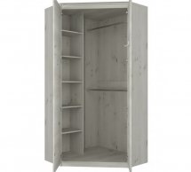 Шафа кутова 2d Mebelbos Nonell 2 дверна вільха полярна 