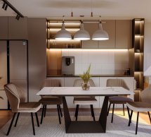 Стіл Edmund (120-160 см) Polar White Glossy