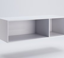 Корпус антресоли 3дв Идеа