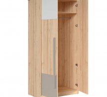 Шкаф SZF2D BRW Poland Namek 2 дверный дуб иконик 95 см