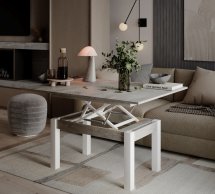 Стіл-трансформер B-Fly Ательє світлий/Білий