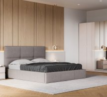 Спальня Lilu/Лилу Миромарк №1 с шкафом 4D и тумбами