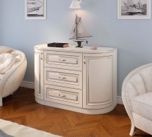 Комод 2 дв (R) + 3 шх