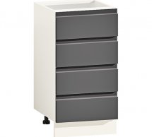 Тумба нижня Н40.82.4Я Альфа-ручка