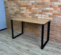 Стіл LOFT офісний Дуб Сонома / Чорний мат MebliRoMax