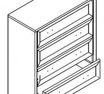 Комод KOM4S Салерно