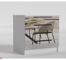 Комод зеркальный 800 Нуар MatroLuxe