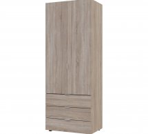 Шафа для одягу Дорос Гелар дуб сонома 2-х дверна 77,5 см