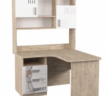 Стіл кутовий з надбудовою 