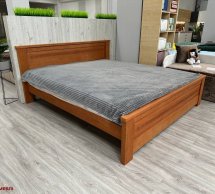 Кровать двуспальная деревянная ЧДК Элит NEW Щит Сосна