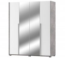 Шкаф 4Д Світ Меблів Алекса 4 дверный индастриал 200 см