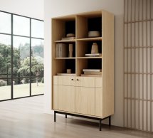 Стелаж дуб лінеа Japandi R104