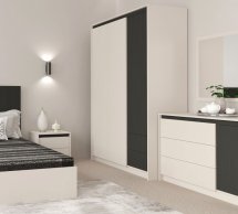 Модульная спальня Монако Кашемир / Элегантний серый софттач