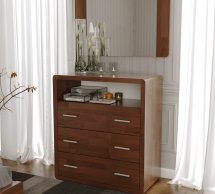 Комод Глория 3Ш 1П
