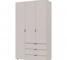 Шафа для одягу Дорос Гелар кашемір 3-х дверна 116,2 см