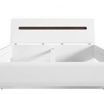 Кровать двуспальная LOZ 160 BRW Poland Azteca trio / Ацтека трио МДФ