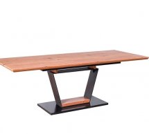 Стол Urbano дуб золотой/черный