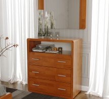 Комод Глория 3Ш 1П