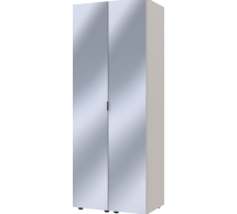 Шкаф Дорос Геллар кашемир 2 Зеркала 78 см